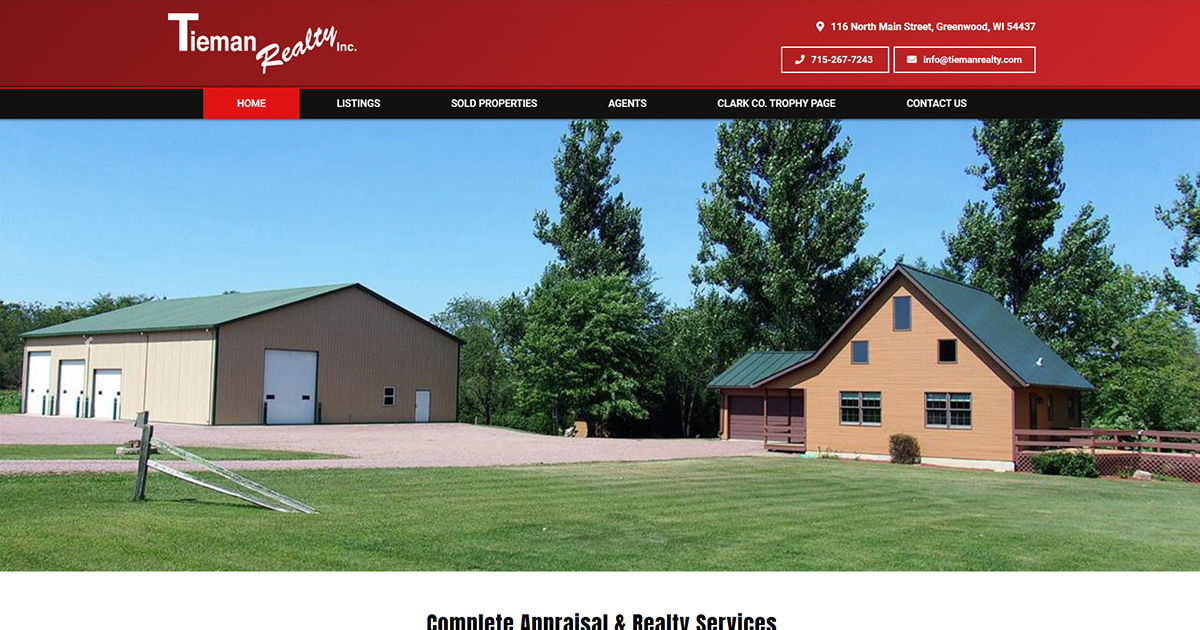 Tieman Realty, Greenwood, Wisconsin